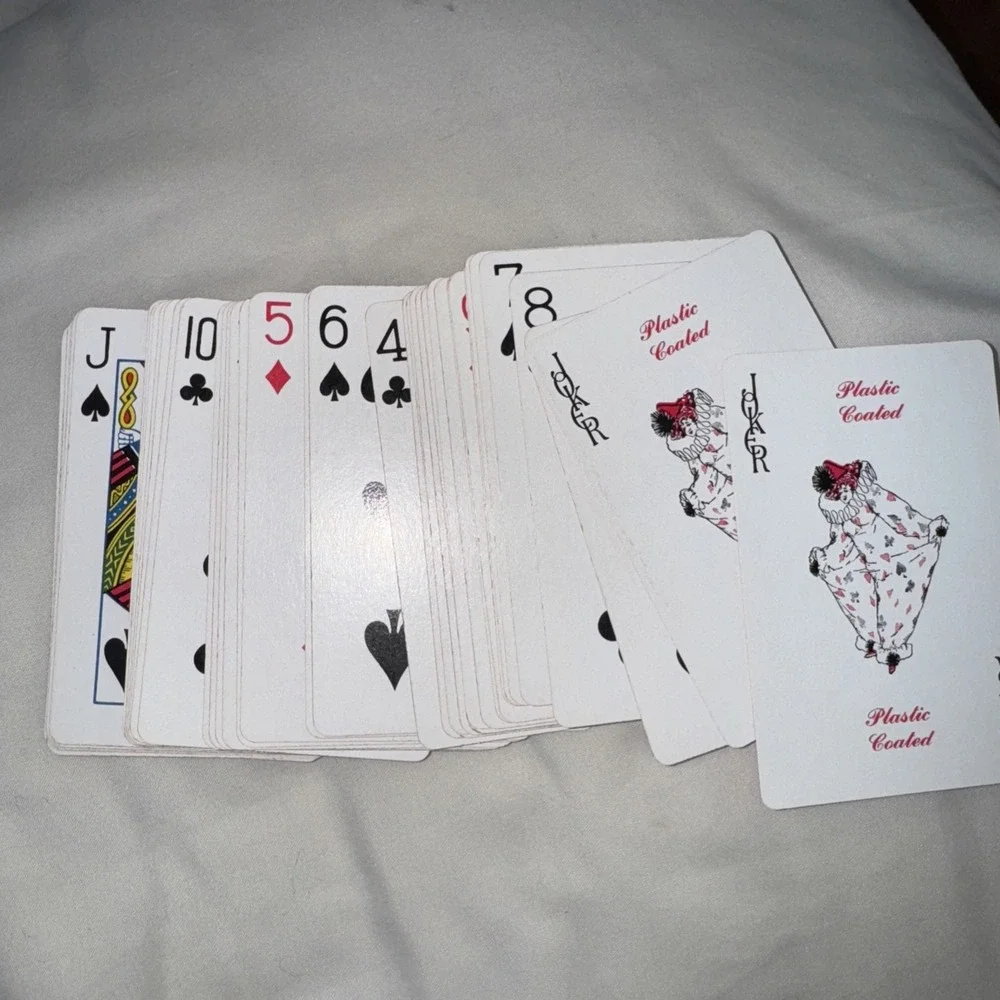 VINTAGE DECK OF PLAYING CARDS UNITED AIRLINES AIRPLANE ‎ RED BOX